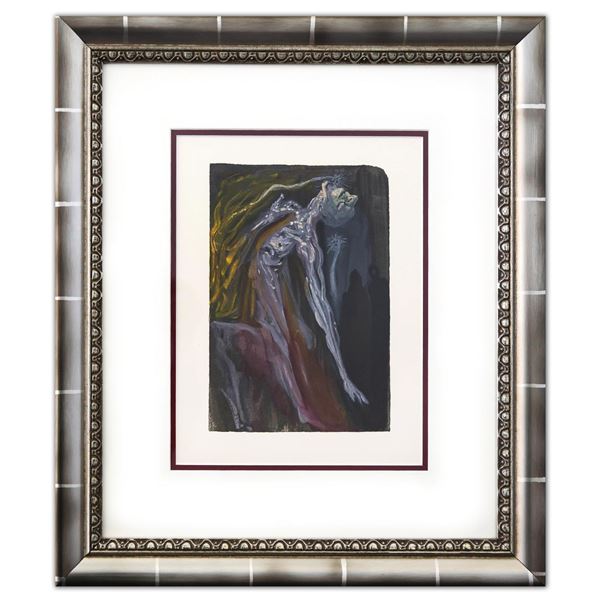 Salvador Dali- Original Color Woodcut on B.F.K. Rives Paper