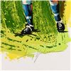 Image 2 : Harry Schaare (1922-2008), "Soccer" Limited Edition Serigraph, Numbered and Hand Signed with Letter 