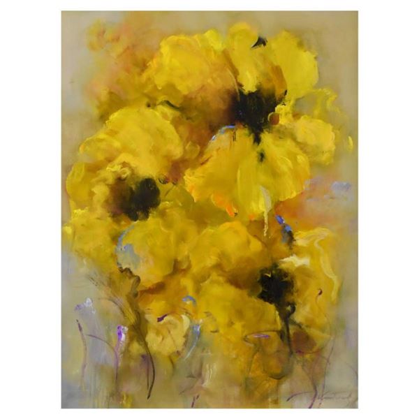 Victoria Montesinos, Original Acrylic Painting on Canvas, Hand Signed with Letter of Authenticity.