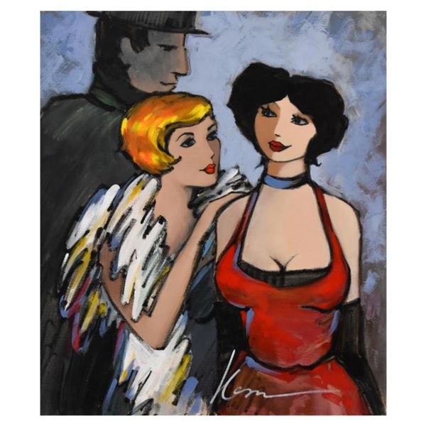 Kern, Original Painting on Canvas, Hand Signed with Letter of Authenticity.