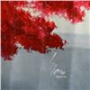 Image 2 : Inam, Original Oil Painting on Canvas (55" x 24"), Hand Signed with Letter of Authenticity.