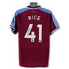 Image 1 : West Ham United F.C. Jersey Autographed by Professional Footballer, Declan Rice with Certificate of 