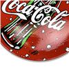 Image 2 : Steve Kaufman (1960-2010) "Coca-Cola" Hand Painted Plate, Hand Signed with Letter of Authenticity.