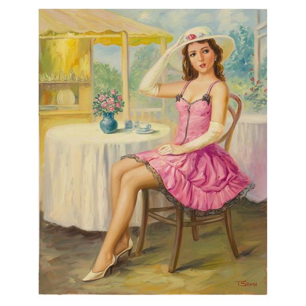 Taras Sidan- Original Giclee on Canvas "Deborah"