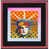 Image 2 : Peter Max- Original Lithograph "LIBERTY HEAD (Mini)"