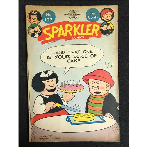 SPARKLER COMICS NO.102