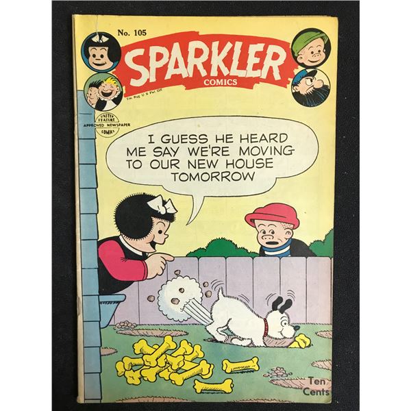 SPARKLER COMICS NO.105