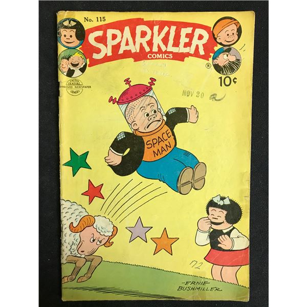 SPARKLER COMICS NO.115