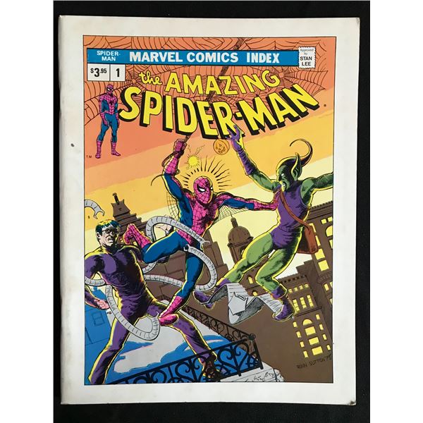 MARVEL COMICS INDEX NO.1 THE AMAZING SPIDER-MAN