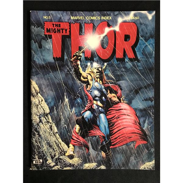 MARVEL COMICS INDEX NO.5 THE MIGHTY THOR