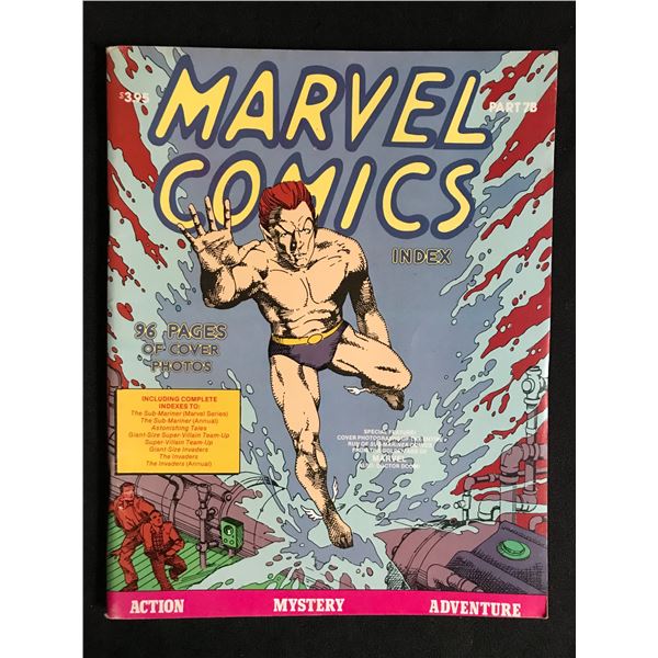 MARVEL COMICS INDEX NO.7B