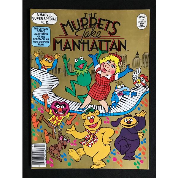 MARVEL SUPER SPECIAL NO.32 THE MUPPETS TAKE MANHATTAN
