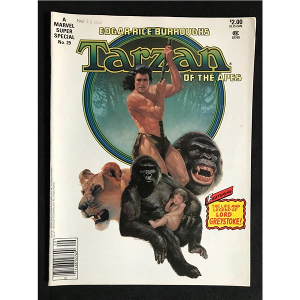 MARVEL SUPER SPECIAL NO.29 TARZAN PLANET OF THE APES