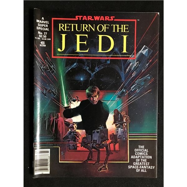 MARVEL SUPER SPECIAL NO.27 STAR WARS RETURN OF THE JEDI