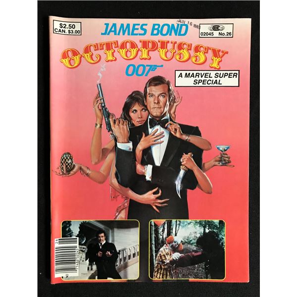 MARVEL SUPER SPECIAL NO.26 JAMES BOND OCTOPUSSY