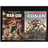 Image 1 : MARVEL PREVIEW COMIC LOT (CONAN AND MAN GOD)