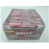 Image 1 : Halls Cherry Flavour Syrup Centred Lozenges (15 x 9)