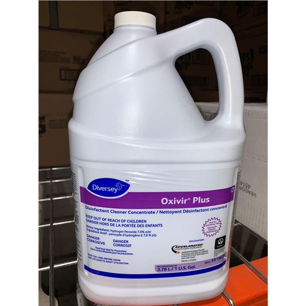 Diversey Oxivir Plus Disinfectant Cleaner Concentrate (3.78L)