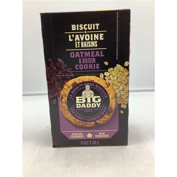 Big Daddy Oatmeal & Raisin Cookie (8 x 100g)