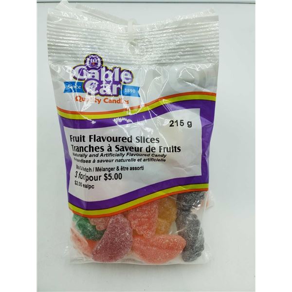 Cable Car Fruit Flavoured Slices (6 x 215g)