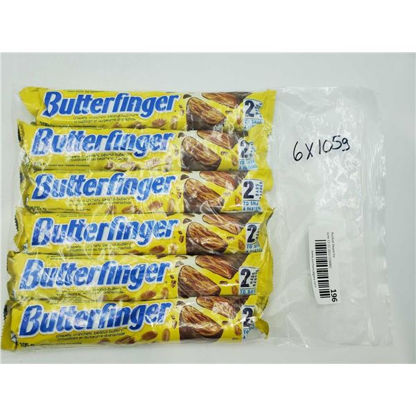 Butterfinger Candy Bars (6 x 105g)