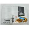 Image 2 : Three Farmers Roasted Lentils-Sea Salt (12 x 40g)