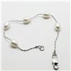 Image 2 : Fresh Water Pearl 7" Bracelet (~Size )(Ring is resizable for $40) (~length inches), Suggested Retail