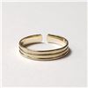 Image 1 : 10K Yellow Gold Baby/Toe 0.52G Ring (~Size )(Ring is resizable for $40) (~length inches), Suggested 