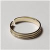 Image 2 : 10K Yellow Gold Baby/Toe 0.52G Ring (~Size )(Ring is resizable for $40) (~length inches), Suggested 