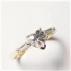 Image 2 : Silver Cubic Zirconia Ring (~Size )(Ring is resizable for $40) (~length inches), Suggested Retail Va
