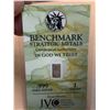 Image 2 : Benchmark Pure .999 Fine Silver 1 Grain wafer bars - Wholesale Lot of 4