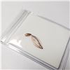 Image 3 : 9K Rose Gold Diamond(0.03ct) Pendant (~Size )( (~weight 0.65g), Appraised Retail $1100