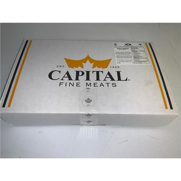 Capital Fine Meats?Maple Smoked Thick cut Bacon 5Kg