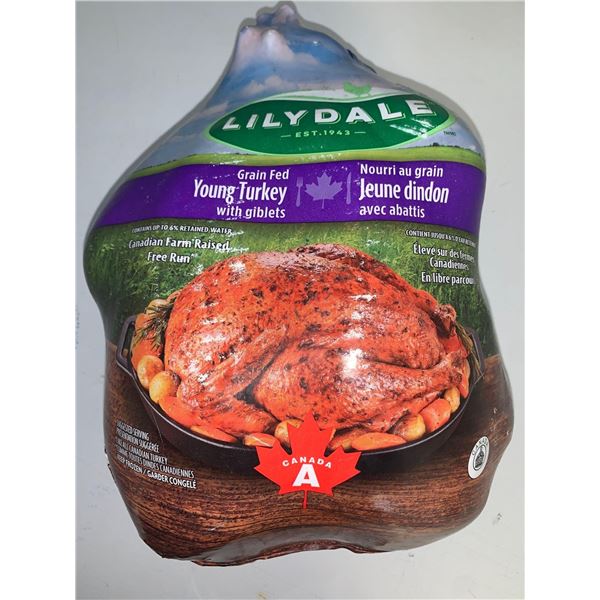 Lilydale Grade A Grain Fed Young Turkey (Frozen)