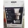 Image 2 : New Kohler Elongated Bowl Toilet - White