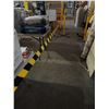 Image 2 : New Uline Freestanding Yellow Caution Tape Style Retractable Belt Barrier Stanchion -1 unit