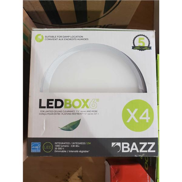 New Bazz LEDBOX Ceiling Housing - 4 per box