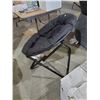 Image 2 : New Foldable Saucer Lounge Chair - Black