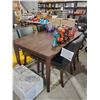 Image 2 : New Northridge Home Dining Set with Table & 4 Faux Leather Chairs - Some Scratches on table Top As s