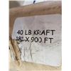 Image 2 : New 18" x400' Brown Kraft Paper Roll