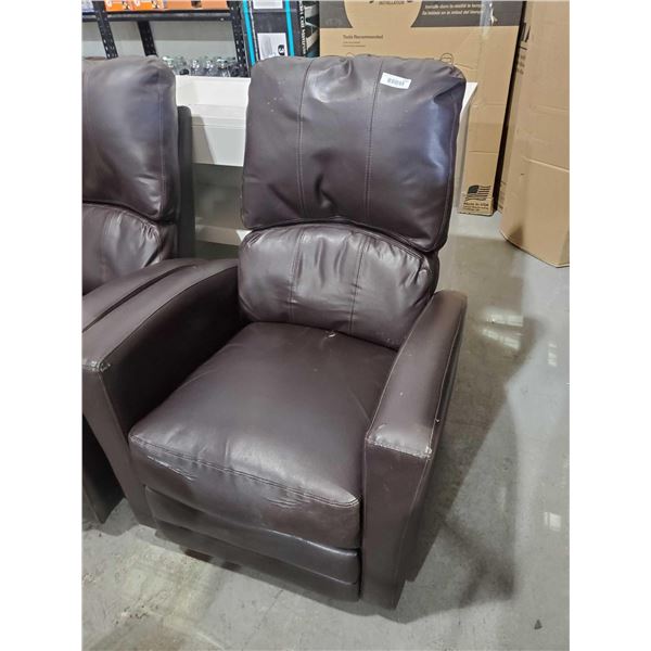 Kidiway Faux Leather Rocker/Recliner - Some wear to seat as shown in photos