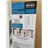Image 1 : New Maxx Stand Up Shower Acrylic Wall Set - Some damage, See photos