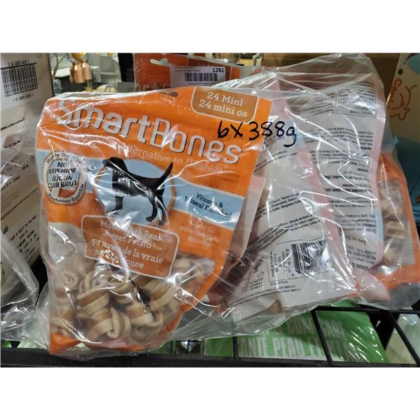 Smart Bones Sweet Potato Dog Treats 6x388g