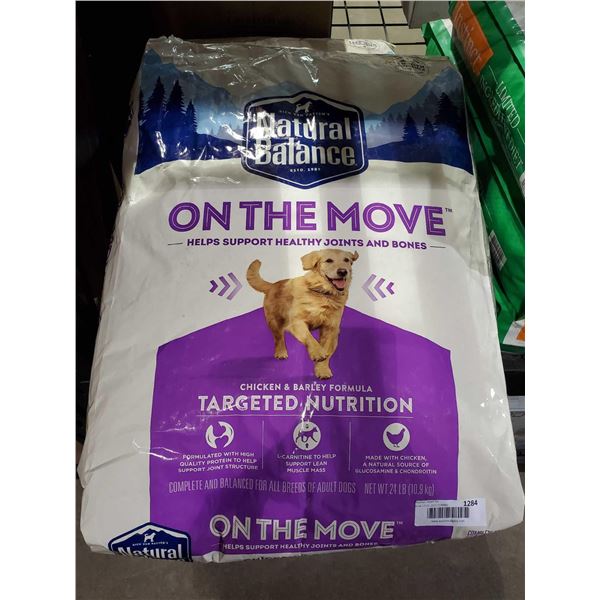 Natural Balance On the Move Dog Chicken Kibble 24 Lbs