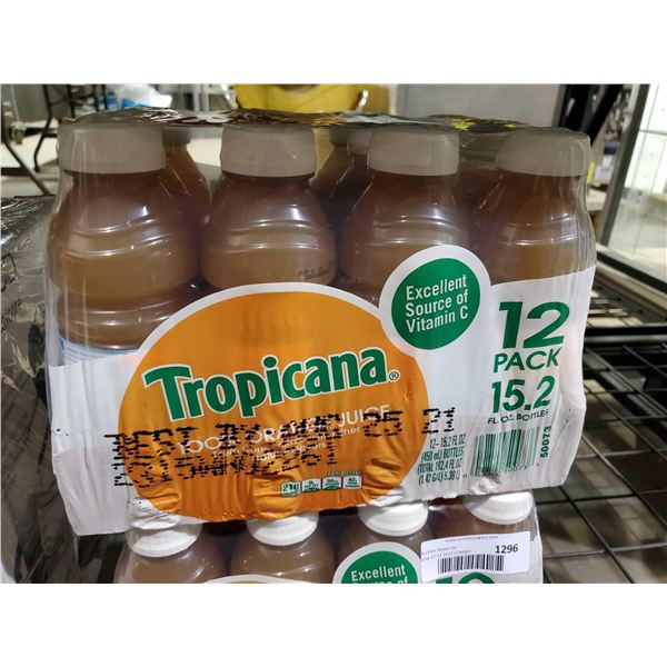 Tropicana Orange Juice 12 z15.2ozPack - Past Best Before date