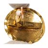 Image 4 : Chanel CC Gold-tone Round Clip-On Earrings