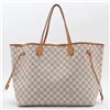 Image 1 : Louis Vuitton Damier Azur Canvas Leather Neverfull GM Tote Bag