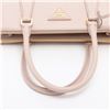 Image 5 : Prada Beige Saffiano Leather Double Zip Lux Small Handbag 1B3161