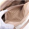Image 8 : Prada Beige Saffiano Leather Double Zip Lux Small Handbag 1B3161