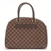 Image 2 : Louis Vuitton Damier Ebene Canvas Leather Nolita Satchel Bag